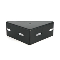 Jinpai Fabrik preis Eisen bett Ecke Dreieck Halterung Zubehör Modernes Design Hardware Halterung für Bett rahmen