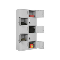 Archivador Metálico Moderno Ajustable con Cerradura para Oficina en Casa, con 3 Cajones para Almacenamiento de Documentos y Contabilidad