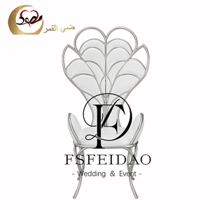 Modern Stainless Steel Luxury High-quality Wedding Bride Groom Couple <b>Chairs</b> for Hotel Home Office Living Room Apartment Events - Product Image 4