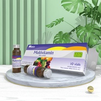 Multivitamine Liquide Oral au Zinc, Supplément Multiplex Vitamines B et C, Sirop Liquide pour Prise de Poids, Stimulant Immunitaire OEM