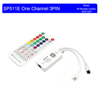 Контроллер светодиодных лент RGB WS2812 2812B WS2811 SP107E SP110E SP105E SP108E SP511E