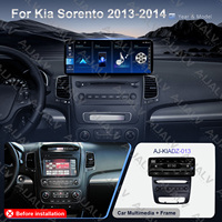 Nouvel arrivage : Cadre d'installation pour autoradio 12,3 pouces pour KIA SORENTO 2013-2014, cache d'écran pour unité centrale Android