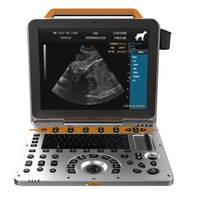 Escáner de ultrasonido portátil veterinario Dawei Sistema Doppler de color digital sonoscape ultrasonido p60