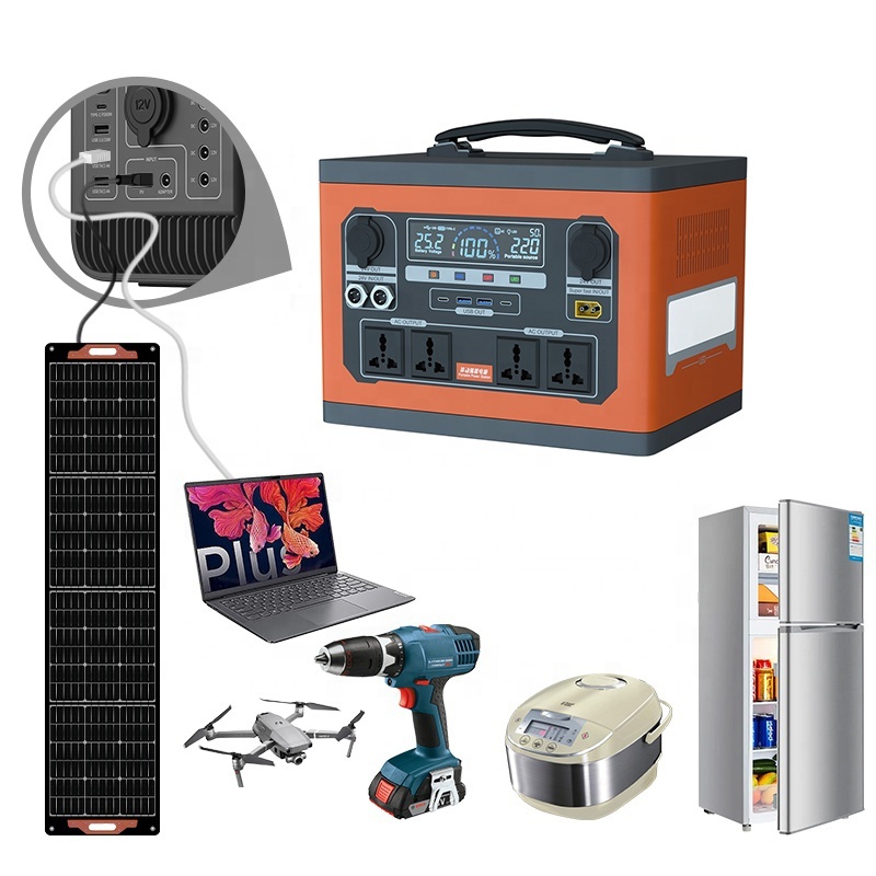 Rechargeable Generator Battery <strong>2000w</strong> 2500w 3000w Solar Battery Bank Backup <strong>Power</strong> Home Portable <strong>Power</strong> <strong>Station</strong>