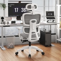 Chaise Moderne et Ergonomique pour Bureau et Gaming, Siège Inclinable Confortable pour une Utilisation Prolongée Devant l'Ordinateur
