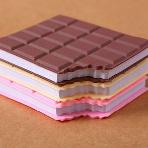 Carnet d'autocollants créatifs en gros, parfum chocolat, Saint-Valentin, pratique, avec autocollants en forme de chocolat - Product Image 1