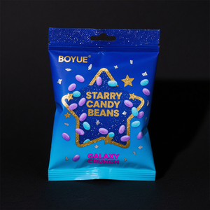 Tùy Chỉnh In Ấn Cookie Kẹo <span class=keywords><strong>Pouch</strong></span> Dây Kéo Nhôm Lá Sô Cô La Thực Phẩm Lưu Trữ Bao Bì Túi - Product Image 1