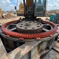 Crémaillère en acier robuste sur mesure pour l'exploitation minière, à dents hélicoïdales droites, surface trempée, pour transmission linéaire industrielle de machines CNC