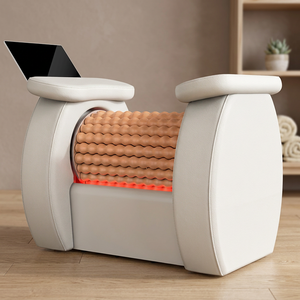 Máquina Comercial de Masaje Corporal con 22 Rodillos de Madera, Eliminación de Celulitis, Estimulación de la Circulación Linfática, Equipo de Recuperación Física - Product Image 1