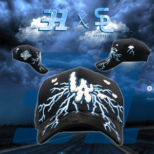 Casquettes de haute qualité personnalisées à visière courbée avec logo brodé 3D, modèle Rude Awakening Caps <span class=keywords><strong>Lalala</strong></span>, 5 panneaux, style Sombreros Barbas - Product Image 4
