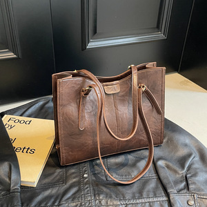 2024 nouveau sac fourre-tout populaire de grande capacité Simple vente chaude sac à bandoulière unique pour les femmes - Product Image 2
