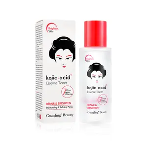 Venda quente Skin Care Kojic Ácido Face Toner para a pele calmante e revitalizante