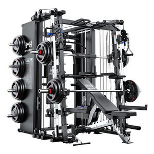 Многофункциональный силовой тренажер Smith Machine SK Fitness из нержавеющей стали для коммерческого использования - Product Image 3
