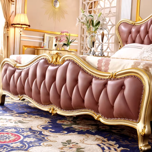 Set Camera da Letto in Stile Europeo, Arredamento Classico Oversize per Camera da Letto, Mobili di Alta Qualità per Casa e Appartamento - Product Image 6