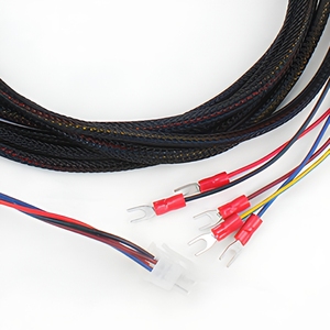 Kabel Harness Multi-Warna Kustom dengan Terminal Lepas Cepat Merah dan Terminal Spade untuk Pengkabelan Sinyal Daya Peralatan Mekanik - Product Image 5