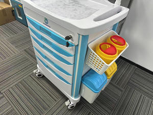 Xe đẩy y tế đa năng SET19, hệ thống phanh chống bó cứng, dùng trong bệnh viện - Product Image 4