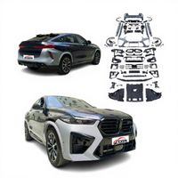 Kit de Carrocería para BMW X6 G06 2020+, Actualización al Estilo X6M 2026, Piezas de Modificación con Parachoques, Faldones Laterales y Rejilla, Fácil Instalación