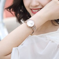 Reloj de Pulsera para Mujer, Diseño de Mariposa, Mecánico, Analógico, Resistente al Agua, con Correa de Acero Inoxidable