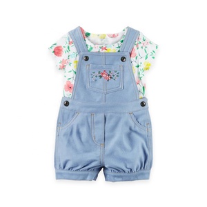 Camiseta de verano para bebé, traje de algodón de manga corta, pantalones cortos, <span class=keywords><strong>ropa</strong></span> para niños y niñas, nuevo 2025, venta <span class=keywords><strong>al</strong></span> <span class=keywords><strong>por</strong></span> <span class=keywords><strong>mayor</strong></span> de fábrica - Product Image 3