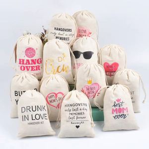 Bolsa de Tela de Algodón con Cordón, Personalizada, Ecológica, Reciclada, con Logotipo Personalizado, Colorida y Suave - Product Image 2