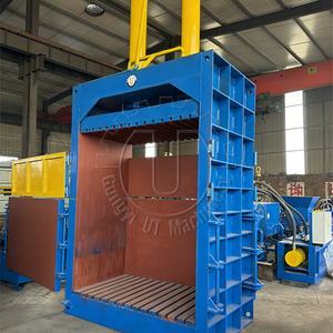 Automatic Vertical <b>Hydraulic</b> Baler for Recycling Waste Paper Plastic Bottles Cardboard Aluminum Alloy - Product Image 2