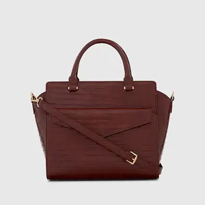 High Quality Nice Trending Croc Leather Women Bags Luxury Nice Design Ladies Tote Bags Handbag And Purse