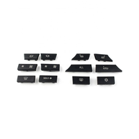 61319313923 Kit de Reparación de la Tapa del Botón de Control de Clima Compatible con BMW Serie 5 F10 F18 F11 Serie 6 F06 F12 F13 Serie 7 2009-2012
