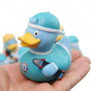 Bébé canard flottant en PVC qui émet des sons, jouet de plage pour enfants - Product Image 4