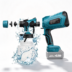 <span class=keywords><strong>Pistolet</strong></span> <span class=keywords><strong>à</strong></span> <span class=keywords><strong>peinture</strong></span> sans fil <span class=keywords><strong>Makita</strong></span>, <span class=keywords><strong>pistolet</strong></span> électrique pour meubles, murs, clôtures, armoires et travaux de <span class=keywords><strong>peinture</strong></span> <span class=keywords><strong>à</strong></span> domicile - Product Image 3