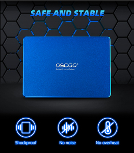 OSCOO ระดับท็อป 2.5 นิ้ว SATA III SSD 3D TLC NAND 128GB-2TB |   ความเร็ว 550MB/วินาที ที่เหลือเชื่ |   เคสอะลูมิเนียมอัลลอยด์แข็งแรง รับประกัน <span class=keywords><strong>3</strong></span> ปี - Product Image 6