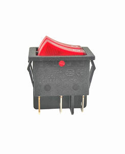 <span class=keywords><strong>Double</strong></span> indicateur 16A 250V 1E4 Bouton rouge <span class=keywords><strong>à</strong></span> verrouillage Interrupteur <span class=keywords><strong>à</strong></span> <span class=keywords><strong>bascule</strong></span> étanche <span class=keywords><strong>à</strong></span> l'eau - Product Image 6