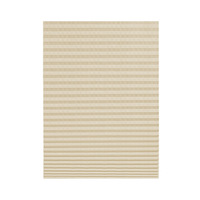 Rideau plissé en polyester non tissé transfrontalier, design à cent plis, style moderne, motif feuille de saule, respirant, semi-occultant