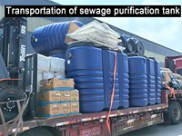 Système de fosse septique 1000L Fosse septique 1000 gal PE/PP Fosse septique