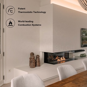 เตาแก๊ส MEISU.CH แบบประหยัดพลังงาน ไม่ต้องใช้ปล่องระบายควัน ไร้ควัน มองเห็นเปลวไฟได้ ติดตั้งแนวตั้ง - Product Image 3