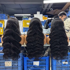 Raw Vietnamese <b>Wig</b> Human Hair Body Wave Lace <b>Front</b> <b>Wigs</b> Human Hair Wholesale Glueless HD Lace Frontal <b>Wigs</b> for Black Women - Product Image 4