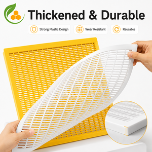 Escludiregina in Plastica Extra Spessa 51*42cm, Bicolore Giallo e Bianco, Separatore per Api Regina, Strumenti per Apicoltura, Vendita all'Ingrosso - Product Image 2