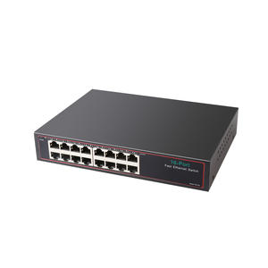 Omenfirst 16 puertos 10/100Mbps no administrado <span class=keywords><strong>Megabit</strong></span> Ethernet POE Switch Conmutadores de red por fabricante - Product Image 2