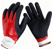 Gants de travail de sécurité N-D136 haute performance, résistants aux coupures, en HPPE 13 gauge, EN388 niveau 5, enduits de nitrile sablé, pour usage industriel