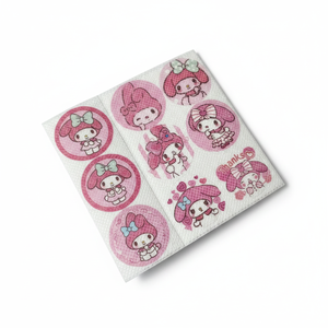 Autocollants anti-moustiques portables à motif de dessin animé pour adultes et enfants, à base d'huiles essentielles végétales, fournitures de prévention des moustiques pour l'extérieur - Product Image 1