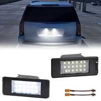 Feux de plaque d'immatriculation LED blancs sans erreur pour GMC Yukon XL Tahoe Suburban Cadillac ATS 2015-2020 – En stock aux États-Unis