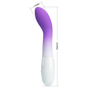 PRETTY LOVE Vibratore a Bacchetta con 30 Frequenze, Ricaricabile USB, 100% Impermeabile, Dildo <span class=keywords><strong>Senza</strong></span> Lattice, Massaggiatore Vibrante per Donne - Product Image 5