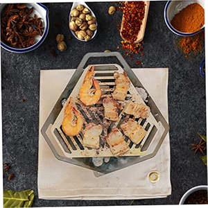 <strong>Best</strong> Portable Stainless Steel Non-Stick <strong>Tabletop</strong> <strong>Grill</strong> Mini Grilled Cheese Pre-Assembled Charcoal <strong>Grill</strong> for Outdoor Picnic - Product Image 6
