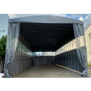 Tentes coulissantes à base renforcée pour bureaux temporaires de chantier, entrepôts et zones de transfert temporaire de marchandises - Product Image 5