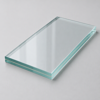 Verre feuilleté 10,76 mm 12,76 mm, verre trempé transparent de sécurité pour fenêtres, portes, façades de bâtiments, taille personnalisée, vente en gros