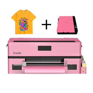 طقم بداية طابعة DTF A3 13 وردي XP600 مع فرن. الإعداد السهل ، مثالي للمبتدئين. طباعة تي شيرت. - Product Image 1