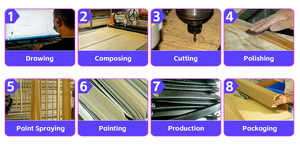 Épée en bambou authentique style anime <span class=keywords><strong>Katana</strong></span>, jouet, service tout-en-un pour Demon Slayer <span class=keywords><strong>Tomioka</strong></span> Giyuu - Product Image 6