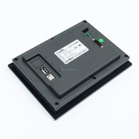 Pantalla táctil HMI industrial original MCGS de 7 pulgadas 800*480 con carcasa de ABS, Ethernet RS485, panel HMI para control de automatización PLC