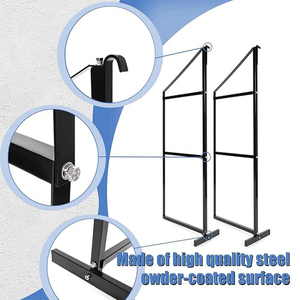 JH-후크 2200lbs 적재 능력 강철 <span class=keywords><strong>2</strong></span> 쌍 탄소강 배송 컨테이너 선반이있는 Mech 헤비 웨이트 선반 - Product Image 4