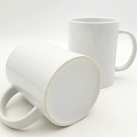 Mugs Sublimation Céramique 15 oz Blancs Sublimation Mug Blanc Tasses à Café Tasse en Céramique Blanc à Sublimer