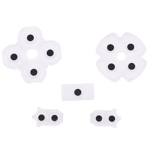 For Sony Playstation 4 PS4 Controller Conductive Silicone Buttons Rubber Pads for Game Replacement Parts